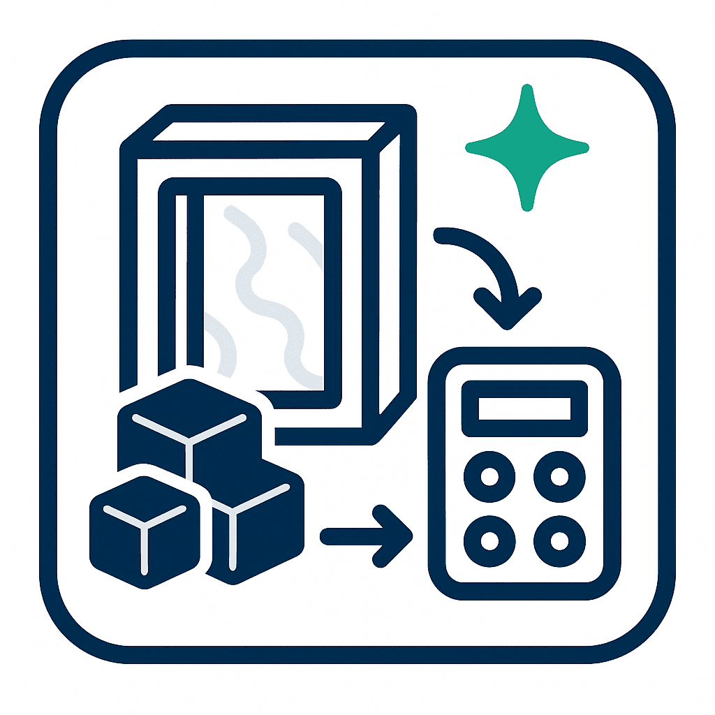 Obsidian Materials Calculator for Portals